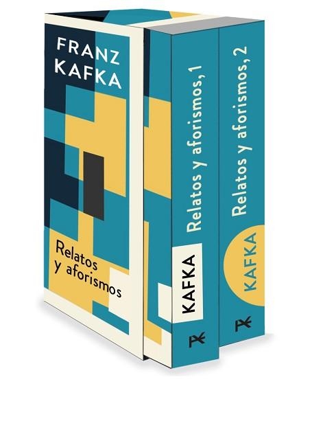 RELATOS Y AFORISMOS (ESTUCHE) | 9788411485029 | KAFKA, FRANZ | Llibreria Geli - Llibreria Online de Girona - Comprar llibres en català i castellà