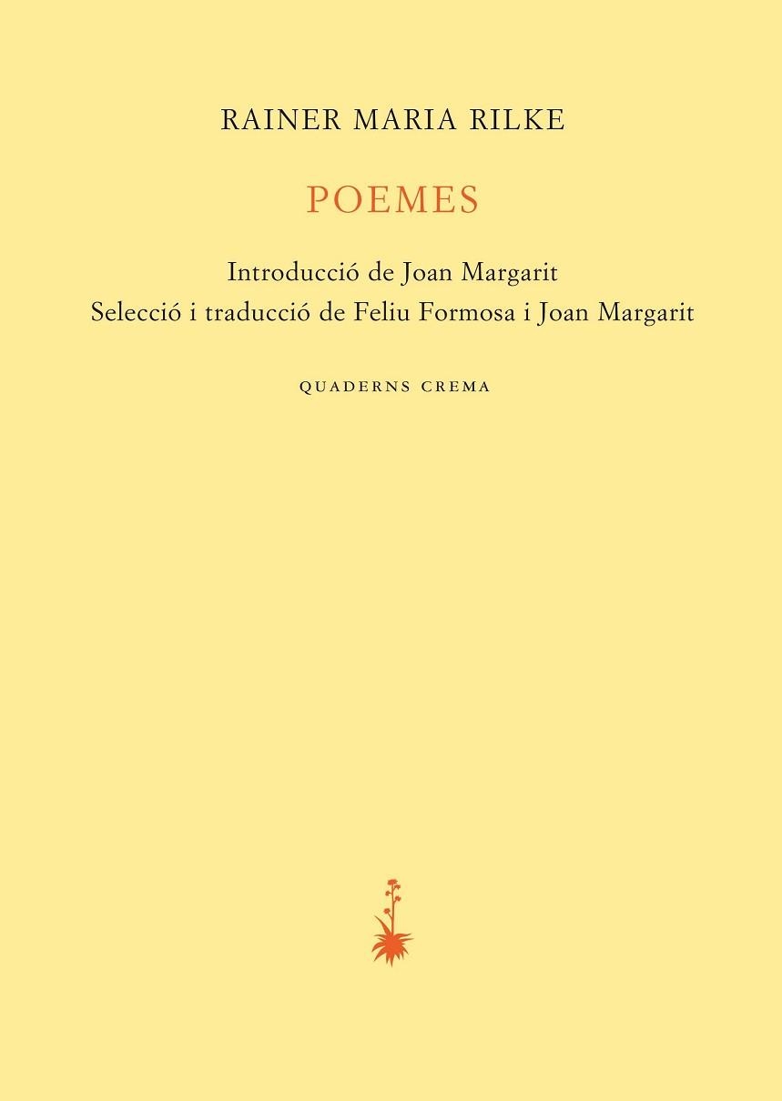 POEMES | 9788477276838 | RILKE,RAINER MARIA | Llibreria Geli - Llibreria Online de Girona - Comprar llibres en català i castellà