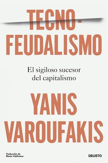 TECNOFEUDALISMO | 9788423436750 | VAROUFAKIS, YANIS | Llibreria Geli - Llibreria Online de Girona - Comprar llibres en català i castellà