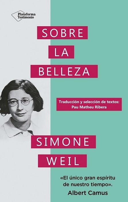 SOBRE LA BELLEZA | 9788410079243 | WEIL, SIMONE | Libreria Geli - Librería Online de Girona - Comprar libros en catalán y castellano