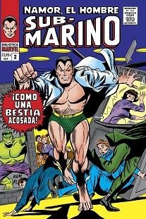 BIBLIOTECA MARVEL NAMOR, EL HOMBRE SUBMARINO # 02 DE 1966 A 1967 | 9788410511897 | LEE,STAN | Llibreria Geli - Llibreria Online de Girona - Comprar llibres en català i castellà