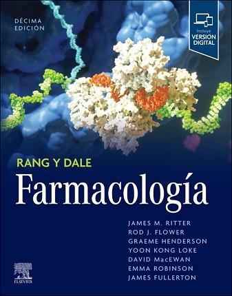 RANG Y DALE. FARMACOLOGÍA(10ª EDICIÓN 2024) | 9788413826905 | RITTER, JAMES M./FLOWER, ROD J./HENDERSON, GRAEME | Llibreria Geli - Llibreria Online de Girona - Comprar llibres en català i castellà