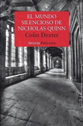 EL MUNDO SILENCIOSO DE NICHOLAS QUINN | 9788419744548 | DEXTER, COLIN | Llibreria Geli - Llibreria Online de Girona - Comprar llibres en català i castellà