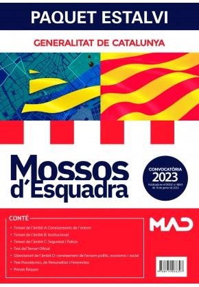 MOSSOS D'ESQUADRA (PACK ESTALVI.EDICIÓ 2023) | 9788414266397 | LUJAN LOPEZ, EDUARDO/GARCIA POMAR, CONSUELO | Llibreria Geli - Llibreria Online de Girona - Comprar llibres en català i castellà