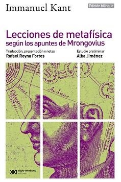 LECCIONES DE METAFÍSICA SEGÚN LOS APUNTES DE MRONGOVIUS | 9788432321078 | Llibreria Geli - Llibreria Online de Girona - Comprar llibres en català i castellà