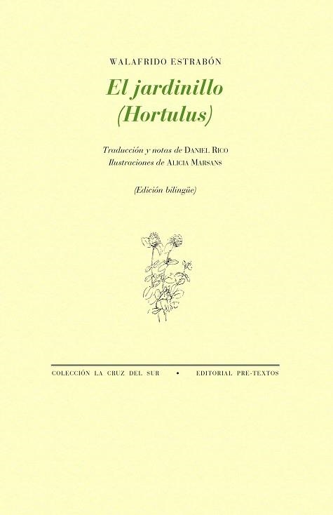 EL JARDINILLO (HORTULUS) | 9788410309104 | ESTRABÓN, WALAFRIDO | Llibreria Geli - Llibreria Online de Girona - Comprar llibres en català i castellà