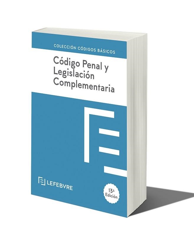 CÓDIGO PENAL Y LEGISLACIÓN COMPLEMENTARIA(13ª EDICIÓN 2024) | 9788410128248 | Llibreria Geli - Llibreria Online de Girona - Comprar llibres en català i castellà