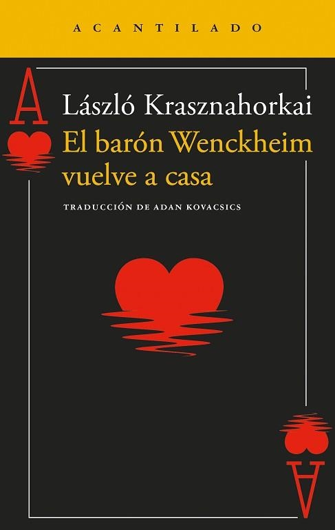 EL BARÓN WENCKHEIM VUELVE A CASA | 9788419958204 | KRASZNAHORKAI, LÁSZLÓ | Llibreria Geli - Llibreria Online de Girona - Comprar llibres en català i castellà