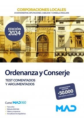 ORDENANZA Y CONSERJE DE AYUNTAMIENTOS,DIPUTACIONES Y OTRAS CORPORACIONES LOCALES(TESTS) | 9788414279175 | SILVA GARCIA, LUIS/VEGA ALVAREZ, JOSE ANTONIO | Libreria Geli - Librería Online de Girona - Comprar libros en catalán y castellano