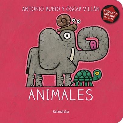 ANIMALES (FORMATO GRANDE) | 9788413433158 | RUBIO, ANTONIO | Llibreria Geli - Llibreria Online de Girona - Comprar llibres en català i castellà