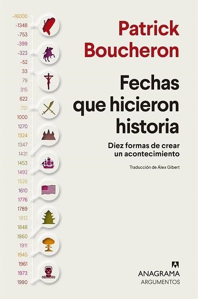 FECHAS QUE HICIERON HISTORIA | 9788433927323 | BOUCHERON, PATRICK | Llibreria Geli - Llibreria Online de Girona - Comprar llibres en català i castellà