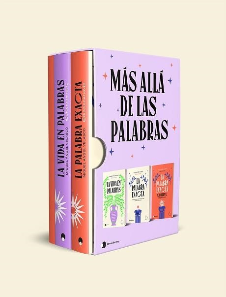 MÁS ALLÁ DE LAS PALABRAS(ESTUCHE) | 9788410293229 | MIGUEL ÁNGEL VELASCO (@DICCIONARIOVIP) | Llibreria Geli - Llibreria Online de Girona - Comprar llibres en català i castellà