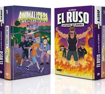 ANIMALIZE 21 1 + EL RUSO 1(ESTUCHE) | 9788408295464 | ANIMALIZE21/ALESGF | Llibreria Geli - Llibreria Online de Girona - Comprar llibres en català i castellà