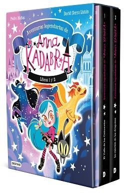 ANNA KADABRA.ESTUCHE AVENTURAS LEGENDARIAS 1 Y 2 | 9788408295518 | MAÑAS, PEDRO/SIERRA LISTÓN, DAVID | Llibreria Geli - Llibreria Online de Girona - Comprar llibres en català i castellà