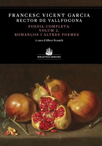 POESIA COMPLETA-2(FRANCESC VICENT GARCIA) | 9788416726264 | GARCIA, FRANCESC VICENT | Llibreria Geli - Llibreria Online de Girona - Comprar llibres en català i castellà