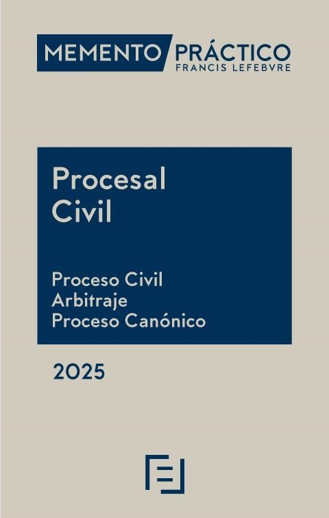 MEMENTO PRÁCTICO PROCESAL CIVIL(EDICIÓN 2025) | 9788410128828 | Llibreria Geli - Llibreria Online de Girona - Comprar llibres en català i castellà