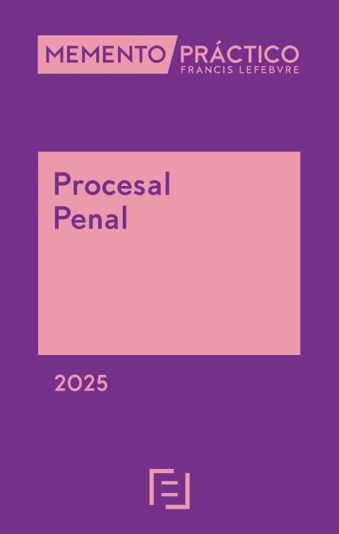 MEMENTO PRÁCTICO PROCESAL PENAL(EDICIÓN 2025) | 9788410128835 | Llibreria Geli - Llibreria Online de Girona - Comprar llibres en català i castellà