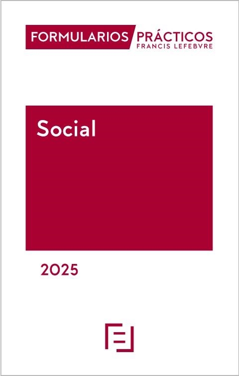 FORMULARIOS PRÁCTICOS SOCIAL(EDICIÓN 2025) | 9788410128958 | Llibreria Geli - Llibreria Online de Girona - Comprar llibres en català i castellà