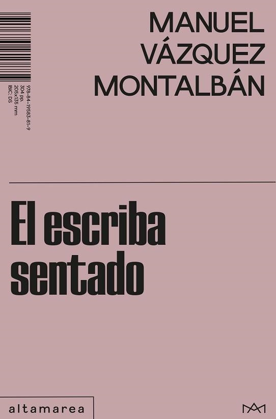 EL ESCRIBA SENTADO | 9788419583819 | VÁZQUEZ MONTALBÁN, MANUEL | Llibreria Geli - Llibreria Online de Girona - Comprar llibres en català i castellà