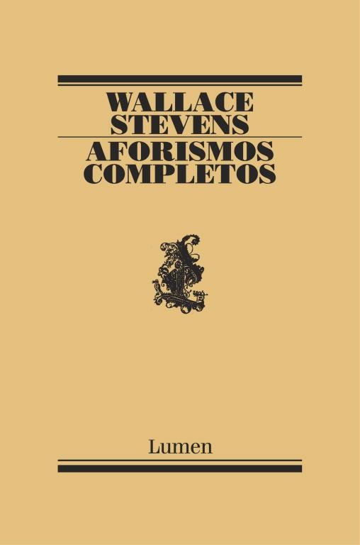 AFORISMOS COMPLETOS | 9788426428691 | STEVENS,WALLACE | Llibreria Geli - Llibreria Online de Girona - Comprar llibres en català i castellà