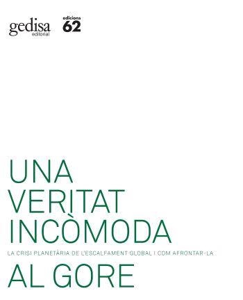 UNA VERITAT INCOMODA | 9788429759792 | AL GORE | Llibreria Geli - Llibreria Online de Girona - Comprar llibres en català i castellà